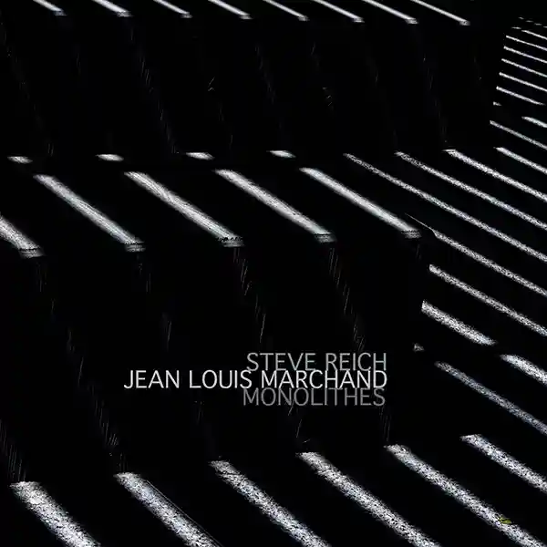 Pochette de l'album "Monolithes" par l'artiste Jean-Louis Marchand